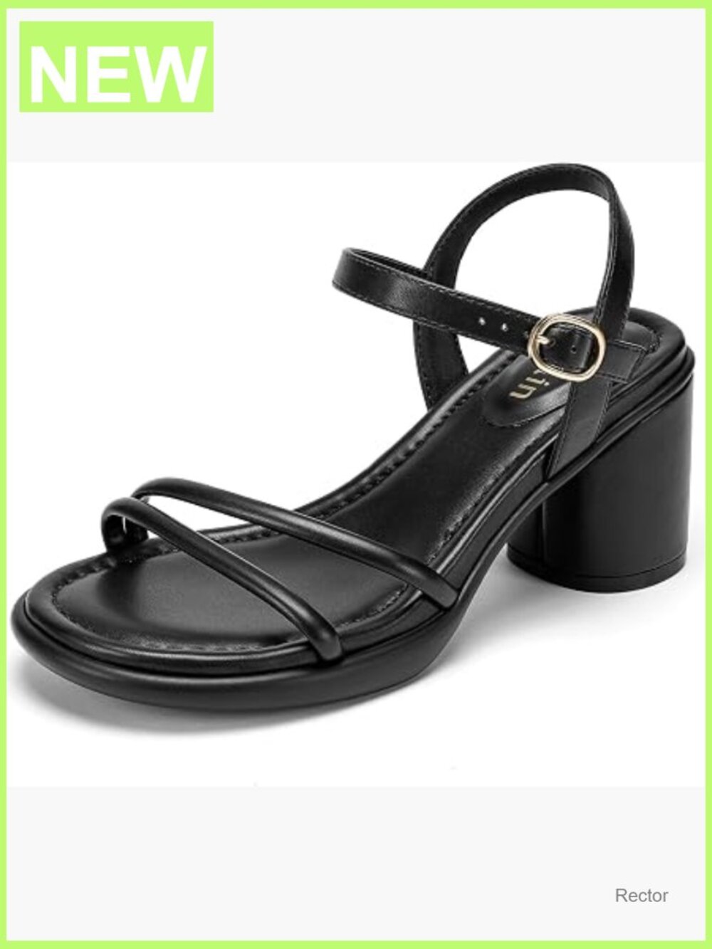 Wide Width 2.7-Inch Block Heel Sandals Chunky Heels Prom Wedding Dress Shoes